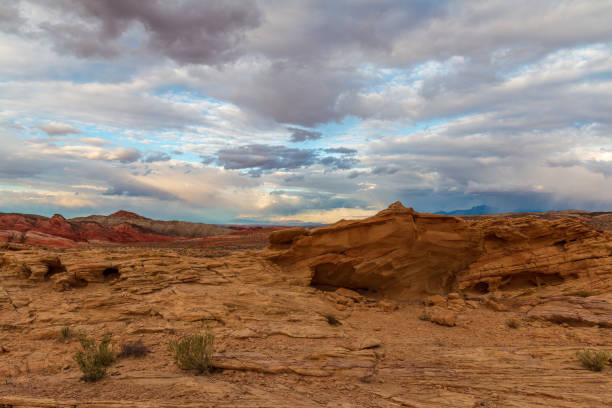 istock Dramatic Valley of Fire State Park Landscape Views 1311713249