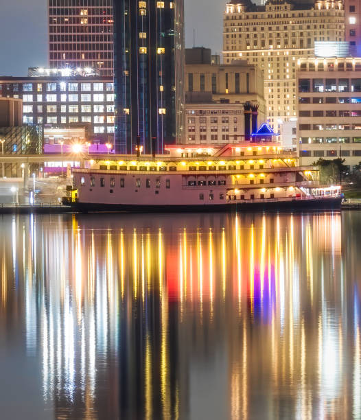 istock Detroit, Michigan - Skyline Reflections at Night 1311727685