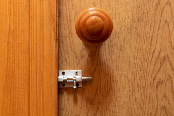 istock Latch on the door 1311735467