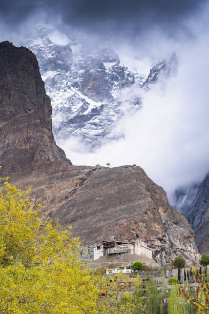 istock Panoramic view of Mitre Peak in pakistan 1311736120