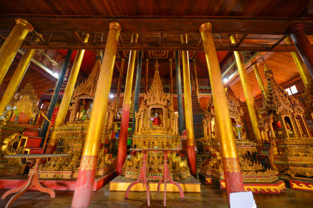 istock Inside of temple in mandalay myanmar 1311738548