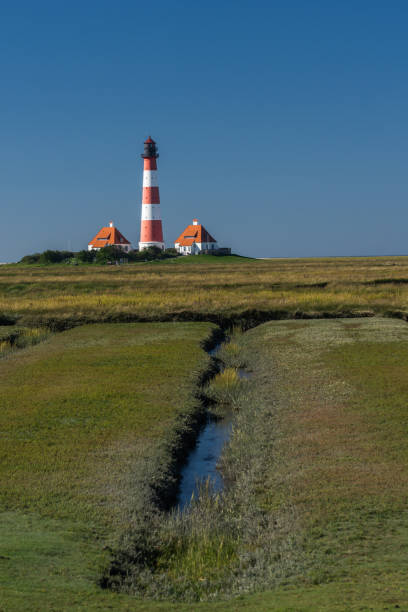 istock Lighthouse Westerheversand, Westerhever, Eiderstedt, North Frisia, Schleswig-Holstein, Germany 1311740158