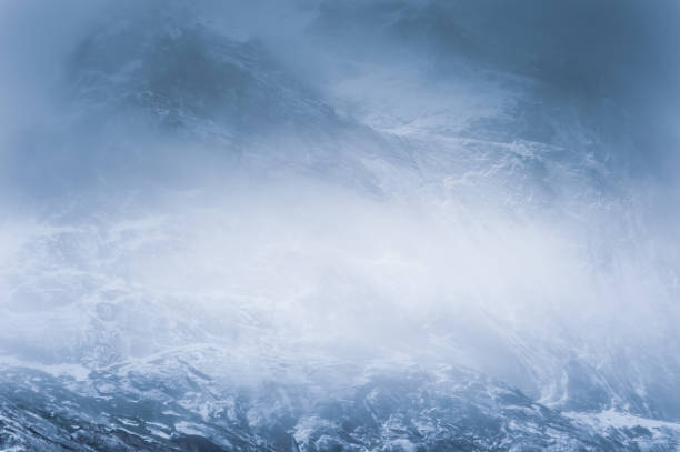 istock Asian landscape with mountain peaks, hills, forests and fields, cloudy sky. 1311748889