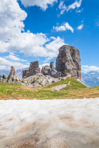 tre cime dolomite alpes, itália os dolomitas, itália paisagem - tre cime - fotografias e filmes do acervo