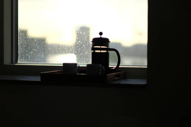 istock Morning coffee for two at the window 1311760966