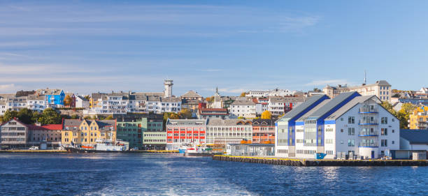 istock Kristiansund skyline, coastal Norwegian town 1311764157