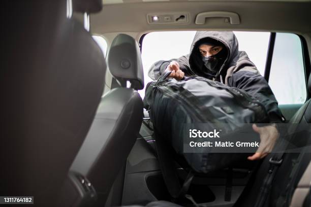 Car Robbery Stock Photo - Download Image Now - Stealing - Crime, Thief, Hooligan