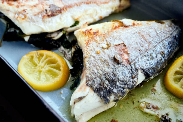 istock Dorade grilled in the oven 1311765562