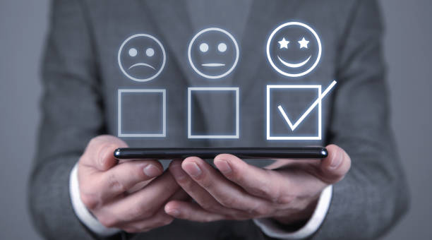 istock Customer experience. Satisfaction survey and customer service 1311766730