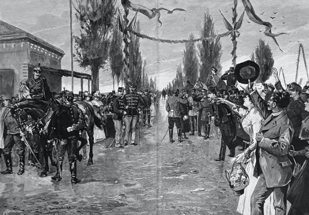 istock Arrival of the German endurance riders in Vienna 1311785572