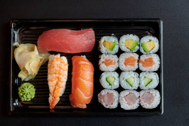 istock Take Away Sushi in Box to Take Away 1311786714