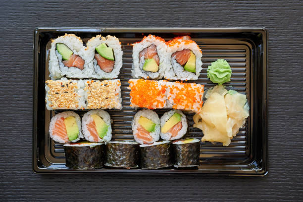 istock Take Away Sushi in Box to Take Away 1311787176