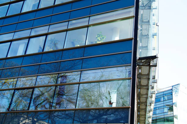 istock Financial Building Reflecting in Downtown 1311796914