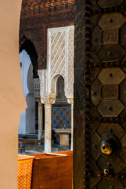istock View inside a mosque in Fes, Morocco 1311800084