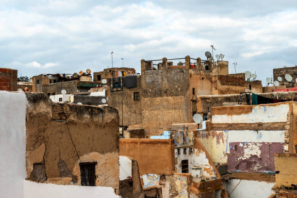 istock Scenery with rooftops in Fes, Morocco 1311800164