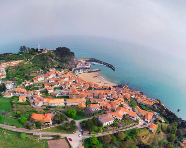 istock View of Lastres 1311810804