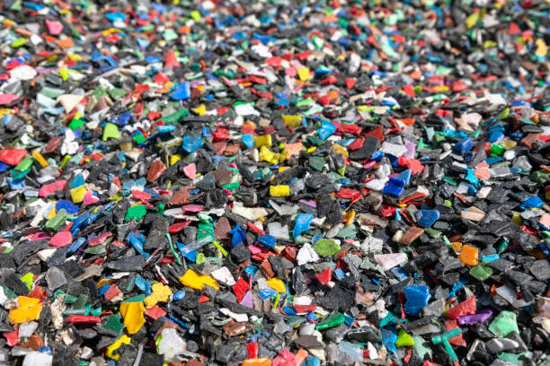 Grinding of plastic products for recycling