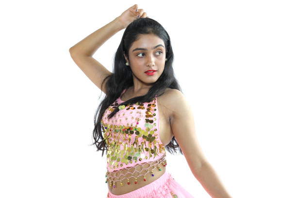 istock Gorgeous Belly Dancer in Traditional Dance Wear 1311815149