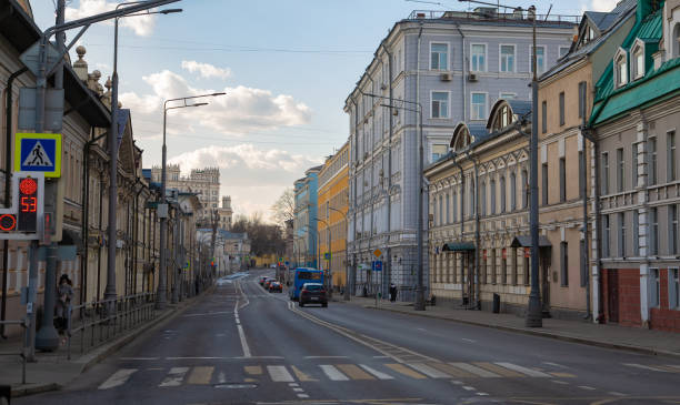 Moscow Street in March