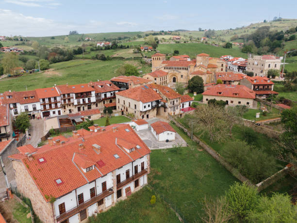istock Santillana del Mar, Cantabria, Spain, as seen from above 1311821397