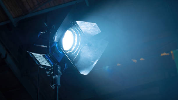 istock Lighting equipment on the set 1311828451