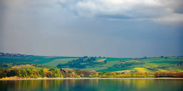 Photo of liptovska mara lake of slovakia