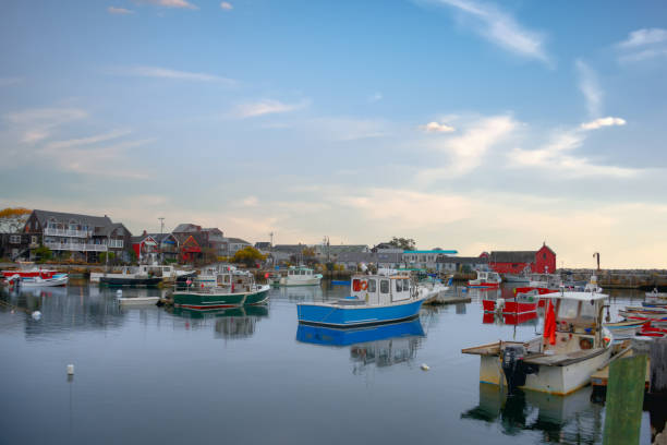 istock Fishing Boats at sunrise-Gloucester Massachusetts 1311834540