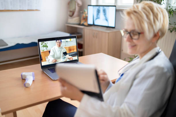 istock Telemedicine due to pandemic 1311835667