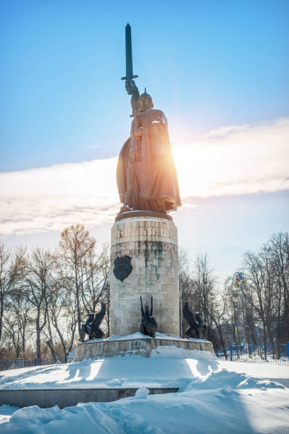 istock Monument to Ilya Muromets in Murom 1311839651