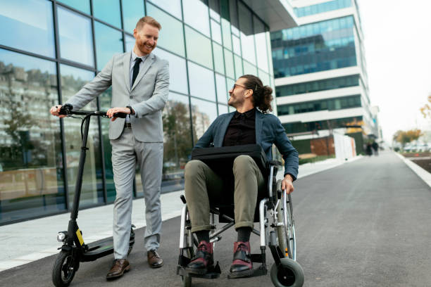 istock Two businessman outdoors stock photo 1311840820