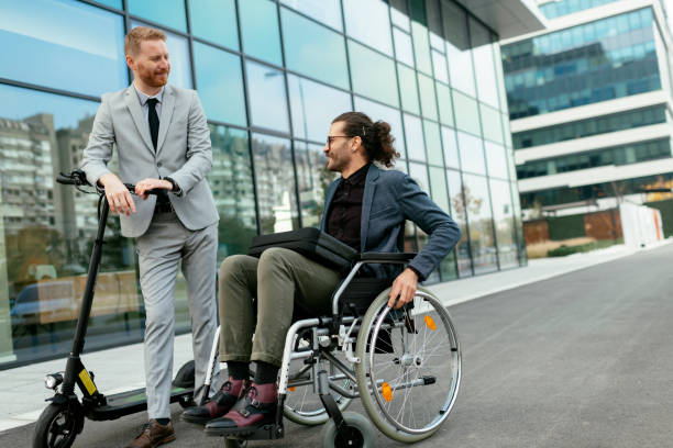 istock Two businessman outdoors stock photo 1311840833