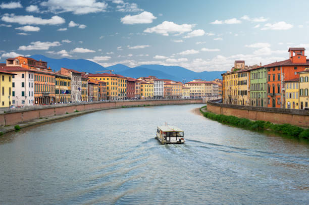 River Arno in Pisa Italy