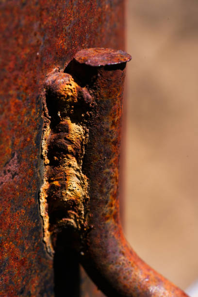 istock Rusty Metal Strong Weld Detail 1311849587