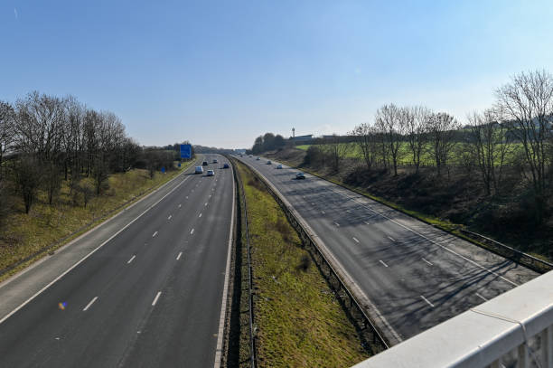 istock Looking south over the M1 in South Yorkshire 1311850639