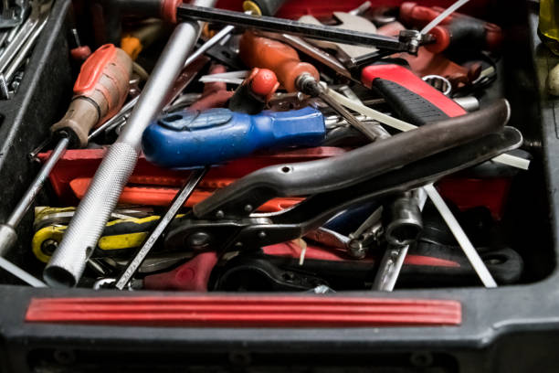 istock Tools for car repair, transport 1311852437