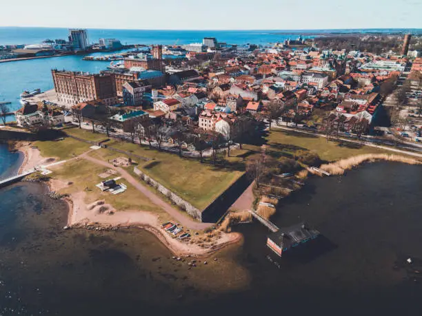 Klapphuset historical site seen in Kalmar, Sweden