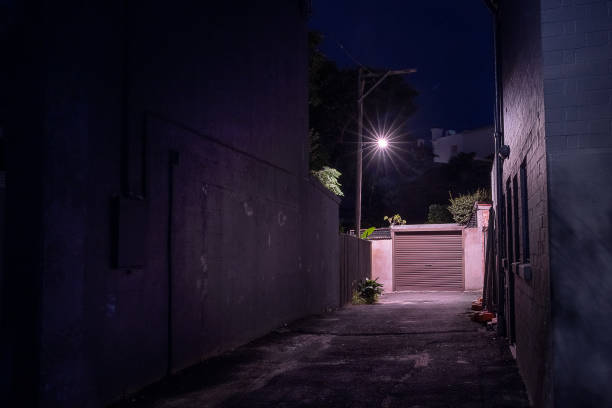 istock alleyways at night 1311865317