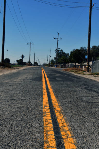 istock A vertical shot of a road during daytime 1311883517