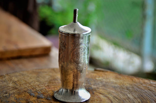 istock On the table an antique silver palitade 1311884410