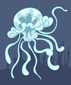 quallen-unter-wasser-vektor-und-illustra