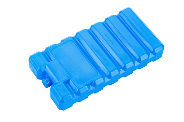 istock Blue for cold accumulator thermal bags close-up isolated on white background. Full depth of field. File contains clipping path 1311891231