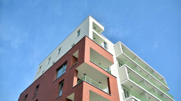 istock Facade of a modern apartment building. 1311893832