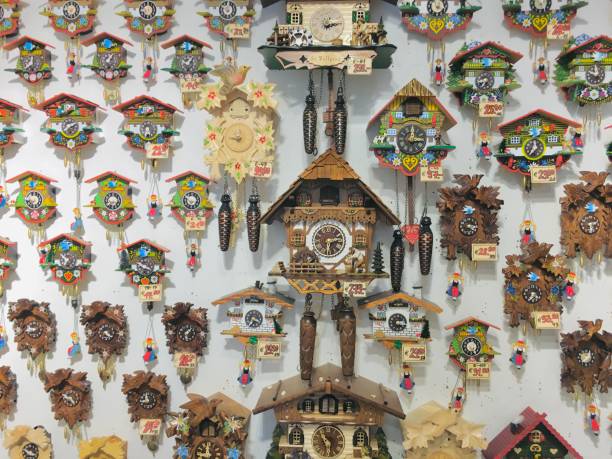 Cuckoo clock Cuckoo clock black forest photos stock pictures, royalty-free photos & images