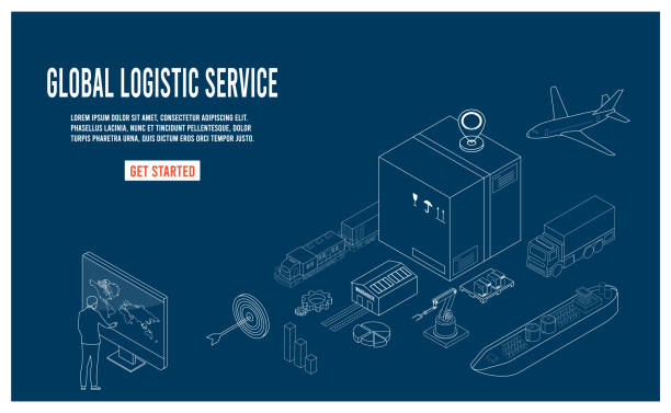 Modern flat design isometric concept of Global logistic and Smart Logistics with transport, export, import, cargo and more. 
Easy to edit and customize. Vector illustration EPS 10 Modern flat design isometric concept of Global logistic and Smart Logistics with transport, export, import, cargo and more. 
Easy to edit and customize. Vector illustration EPS 10 freight transportation stock illustrations