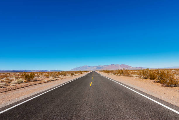 istock The road passing through the desert. 1311912285