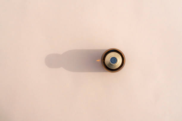 istock ampoule with a hard shadow on a colorful background 1311914592