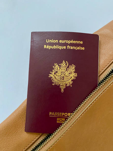 istock French Passport in a Handbag Pocket 1311917561