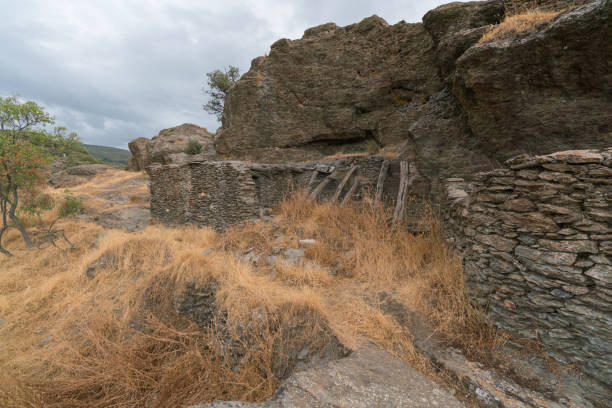 istock Ruined buildings in Sierra Nevada 1311921667
