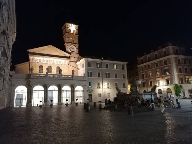 istock Trastevere square, Italy 1311929378