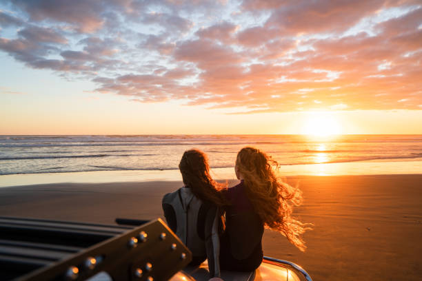 istock Period of relaxation after surfing. 1311930643